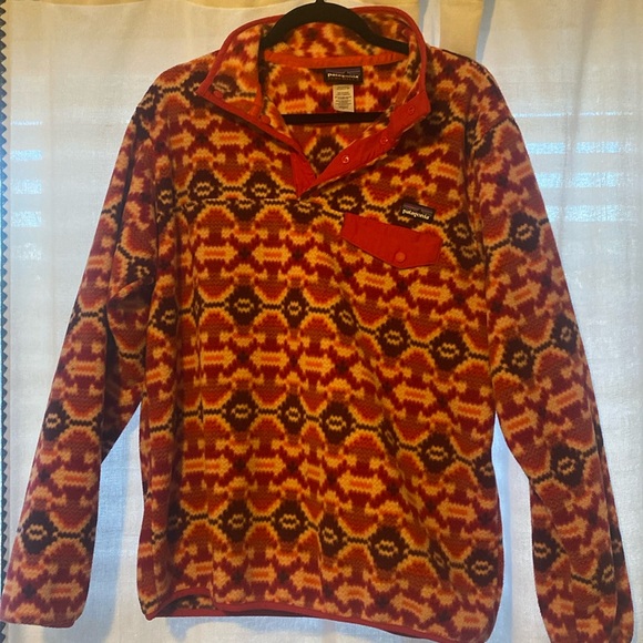 Patagonia Jackets & Blazers - Women’s Patagonia Printed Synchilla Fleece Pull Over